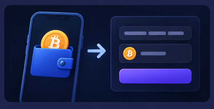 Illustration: Send from your wallet